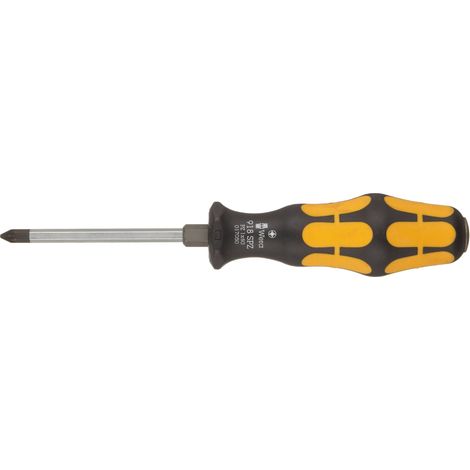 918 spz Tournevis pour vis cruciformes Pz, 1 x 80 mm, Noir/jaune (1/2)