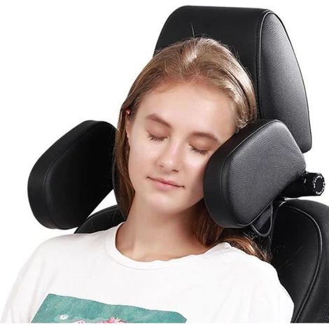 Oreiller de siège de voiture, pour le cou, soutien, appui-tête, pour voyage, coussin de couchage pour enfants et adultes (1/4)