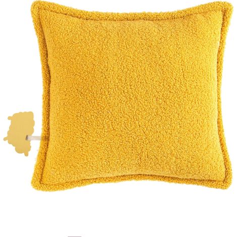 XIUH Home Textiles Lammwoll-Dekokissen, leicht und luxuriös, für Sofas, Wohnzimmer, Erkerfenster, Kopfstützenbezüge und Premium-Lendenwirbelstütze (BB)