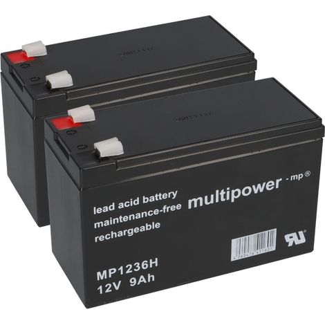 Ersatzakku für DELL DLA750I Markenakku 2x 12V 9Ah USV (1/5)