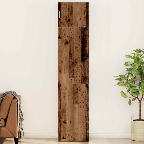 vidaXL Sideboard 2 pcs Altholz 50 x 41 x 225 cm (1/5)