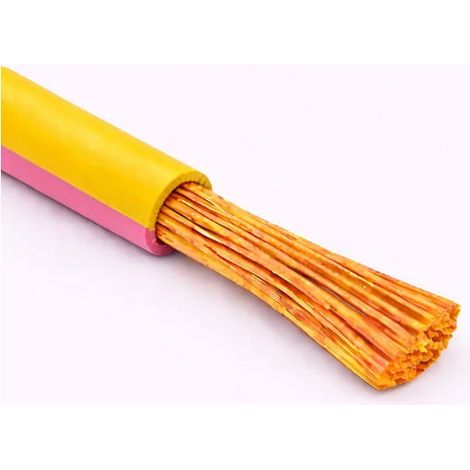 Cavo Filo Unipolare N07V-K sez. 1,00 mmq Giallo/Rosa