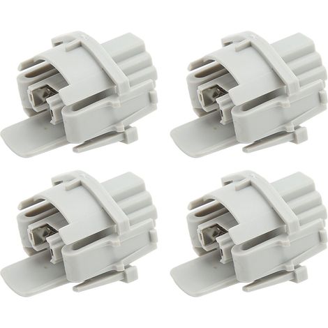 4 supports de douille de feu stop arrière 34102 S60 003, boîtier d'ampoule pour éclairage de plaque d'immatriculation pour Accord, Civic, CR-V, Fit, Odyssey et Pilot (1/5)