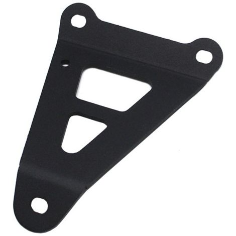 Farbe: Schwarz Material: Metall Motorradmodifikation: Fußrastenhalterung entfernen, Auspuffverstärkung (1/4)