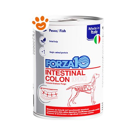Forza10 Dog Intestinal Colon Active Pesce - Forza10 Dog Intestinal Colon Active Pesce - Lattina Da 390 Gr