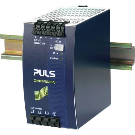 Puls QT20.241-C1 fuente de alimentación para carril DIN 24V 480W