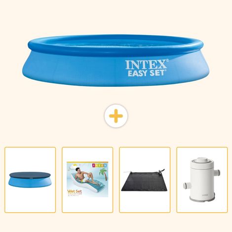 Intex Piscine Easy Set Ronde - 305x61 cm - 5-pièces S70 (1/5)