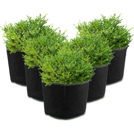 10 Sacs de culture, tissu non tissé épais, respirant, réutilisable, pour jardin balcon (1/5)