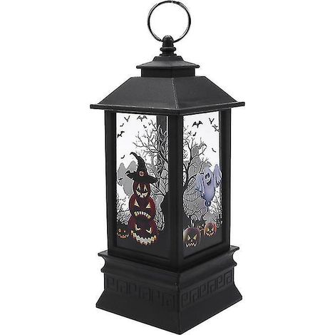 1 lampe à pétrole pour décoration d'Halloween