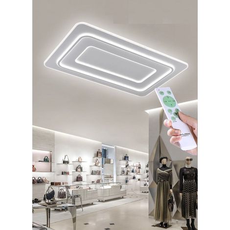 Lampadario Plafoniera Illuminazione Led Moderno Luce con telecomando Dimmerabile 123W 9840 lumen (1/5)