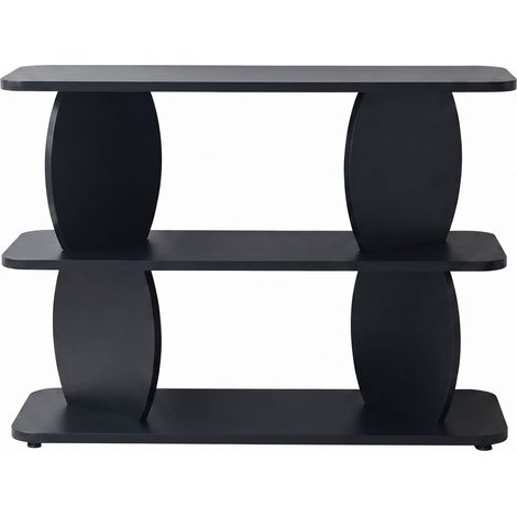 Beistelltisch aus Holz "Armonia" – 90 x 70 x 30 cm – Schwarz (1/5)