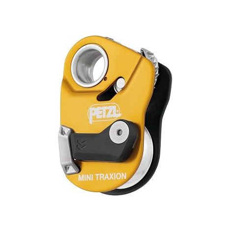 Petzl Mini Traxion Blockierrolle Gold
