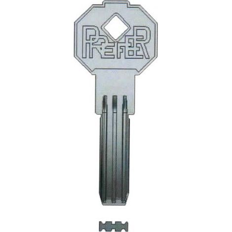 PREFER CHIAVE GREZZA P/SERRATURA S211/711/810 5 PZ