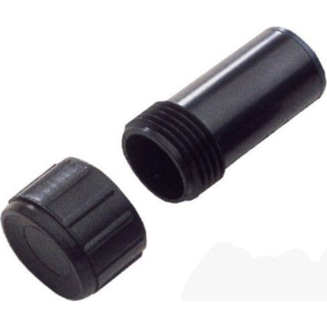 UNIFLEX - CHIUSURA DI FINE LINEA CON ATTACCO DA 1/2'' PER TUBI FLESSIBILI - IN PLASTICA RESISTENTE