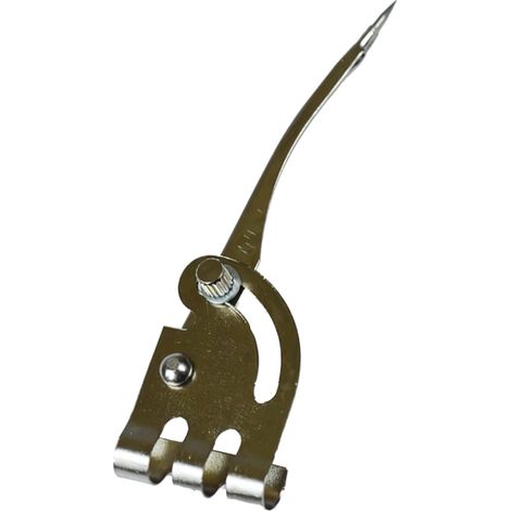 Metall-Schulzirkel für Bleistiftzeichnungen, 1 Stück (1/2)