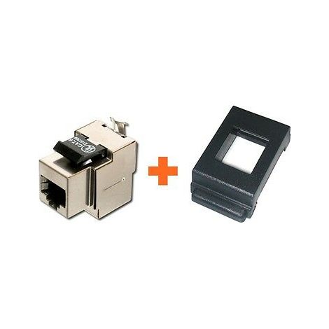 Keystone presa di rete RJ45 cat.6 stp compatibile Bticino Living classica