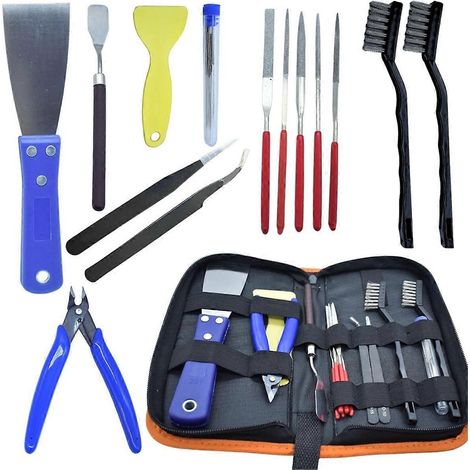 Kit d'outils pour imprimante 3D, 24 pièces, outil de nettoyage et de retrait des buses d'imprimante 3D (1/5)