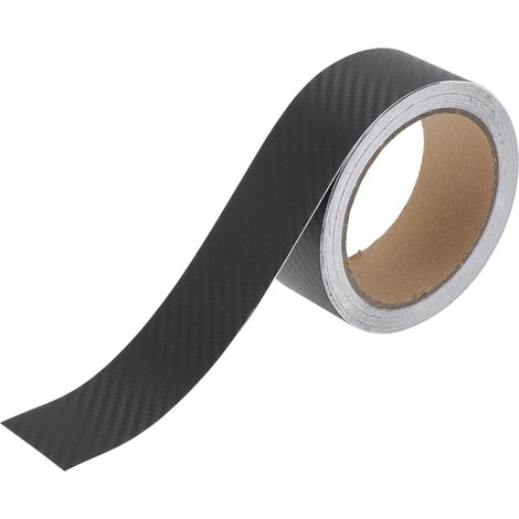 Ruban Adhesif 10m Motif Fibre De Carbone Decoration Automobile Autocollant Pour Voiture Moto Et Bateau Autocollants DIY Noir 1 Pcs 40mm (1/5)