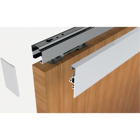 HELM Klipsblende H=65 EV1 eloxiert, für Holz, 1700 mm (1/5)