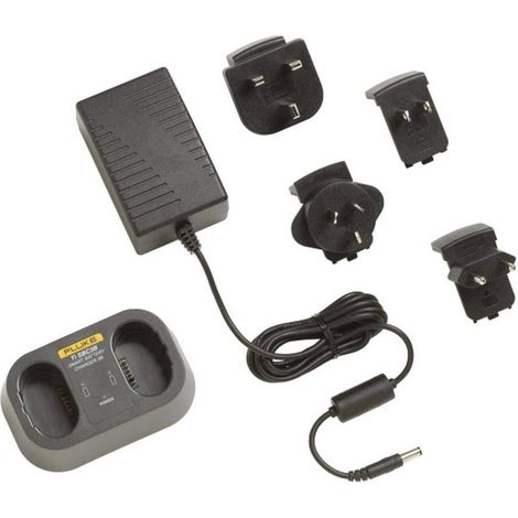 Estación de carga negra Fluke FLK-TI-SBC3B para cámaras