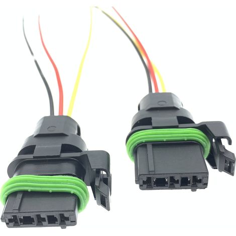 Headlight height adjustment motor wiring harness connector (compatible with Nissan Tiida, Livina, Sylphy and Teana models) (1/5)