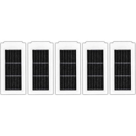 (5 pezzi) Filtri HEPA di ricambio, compatibili con gli aspirapolvere robot ECOVACS DEEBOT X5 Omni, X5 Pro Omni, set di accessori (1/2)
