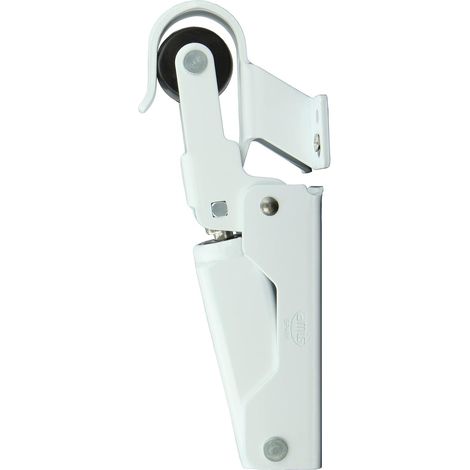 Amortisseur hydraulique ferme-porte 1  108 x 32 mm  Aluminium  Blanc (1/5)
