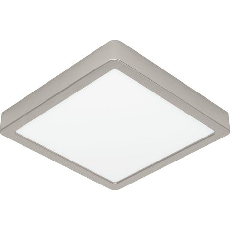 Plafonnier LED Fueva 6, lampe de plafond carrée, éclairage de bureau (1/5)
