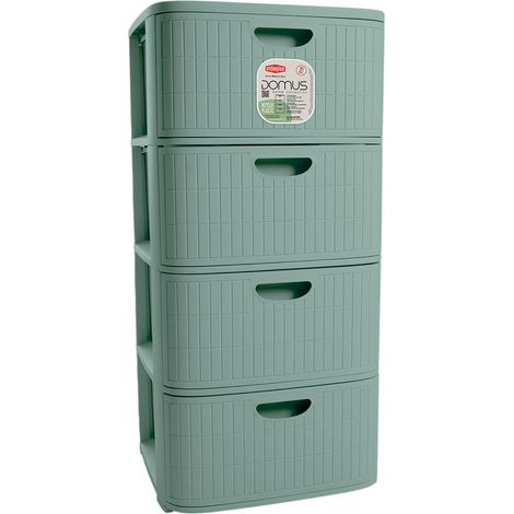 CASSETTIERA 'DOMUS' green tea - STEFANPLAST