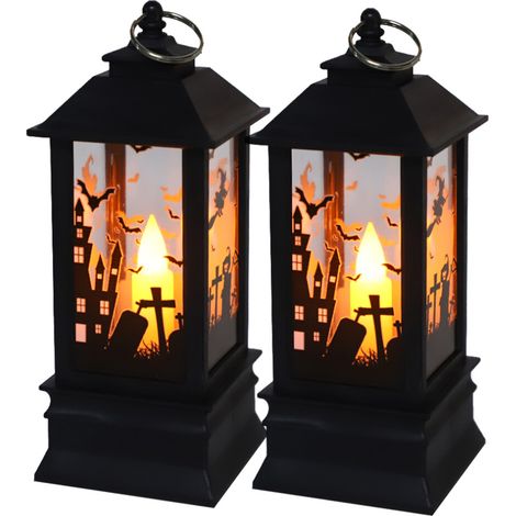 Auffällige Halloween-Dekorationen, skurrile Kürbislaternen, LED-Lichter, Retro-Stil, robust und langlebig, mit Aufhängeringen, dekorative Pendelleuchter für den Innenbereich.