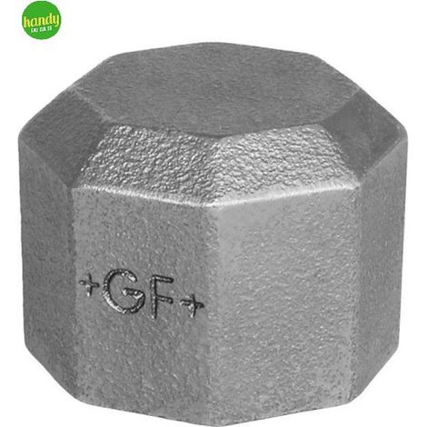 Tappo di fontana zincato femmina testa esagonale 33x42 (1/2)