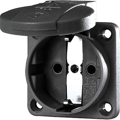 presa mennekes 11032 schuko ip54 2p+e