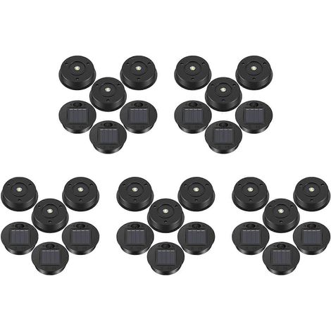 Lot de 30 lampes solaires rechange haut 7 Lumens Solar lanterne pièces LED Solar Panel lanterne Lid lampes pour (1/5)