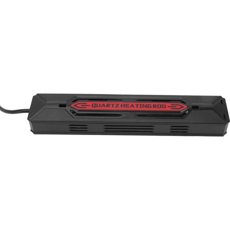 Chauffage d'aquarium en verre de quartz, 300 W, à économie d'énergie, avec affichage LED HD de la température, prise UE 220 V (1/5)