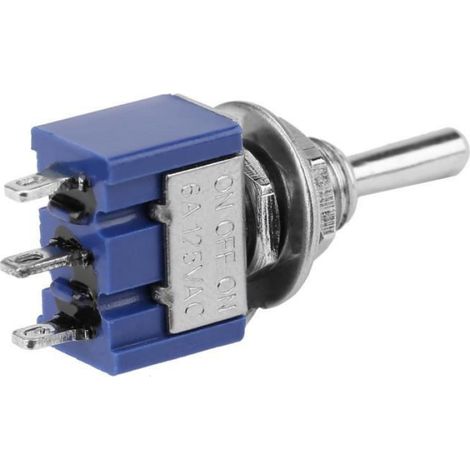 Interrupteur à bascule - - MTS-103 - 3 positions - 10 pièces - SPDT durable (1/4)