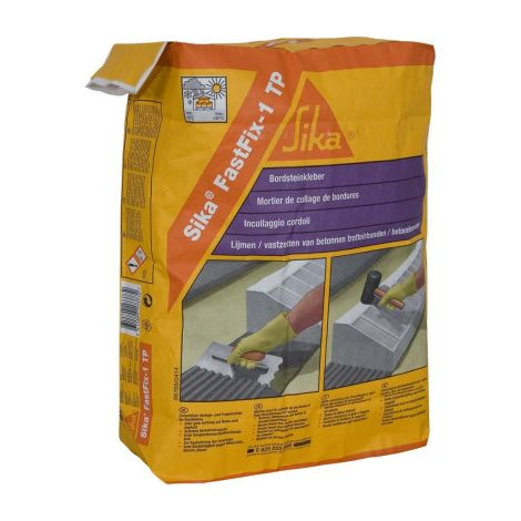 Mortero hidráulico SIKA FastFix-1 TP - 25 kg - Gris