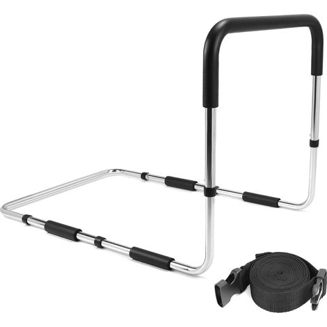 Barrière Lit Adulte, Barrière de Lit Réglable, Barrière de Lit pour Prévention des Chutes, pour Personnes Âgées, Handicapés (1/5)