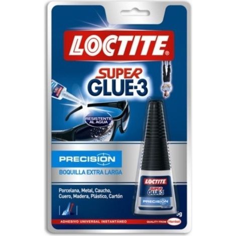 Pegamento instantaneo 5 gr super glue3 loctite (1/2)