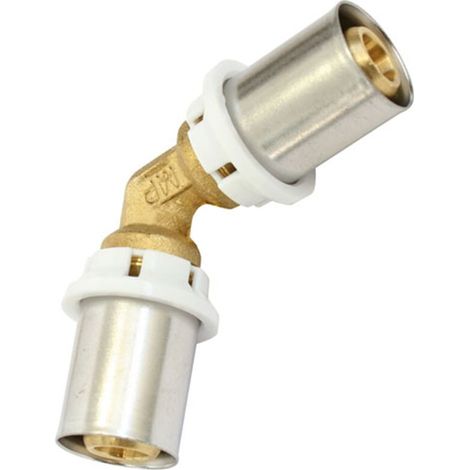 Raccord Multicouche à sertir Coude égal 45°Ø32X3,0 - (1/3)