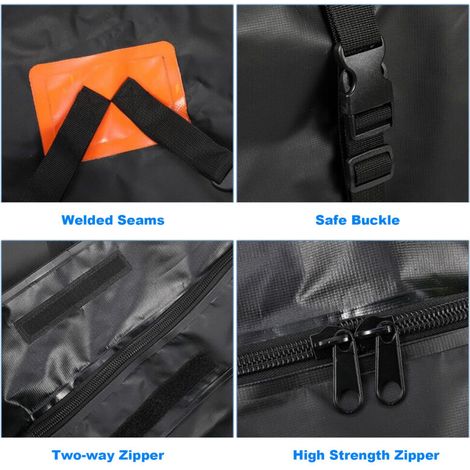 Bolsa de transporte impermeable para portaequipajes de techo, bolsa de almacenamiento de equipaje universal, para viajes y acampada. (1/5)
