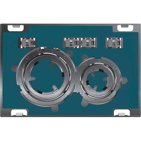 Geberit Sigma21 - Placca di comando, senza finitura/cromo lucido 115.884.00.1 (1/4)