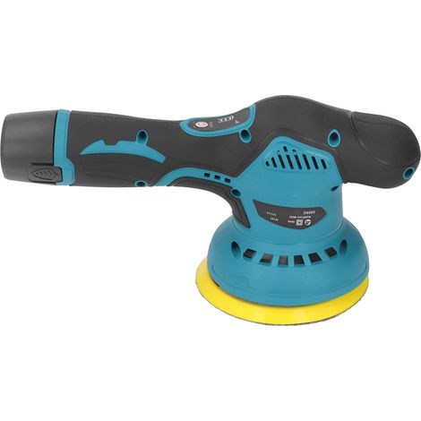 Polisseuse à batterie lithium-ion, rénovation et lustrage sans rayures, petite ponceuse excentrique rechargeable pour maison, machine à polir voiture sans fil avec batterie incluse, 110-240V. (1/5)