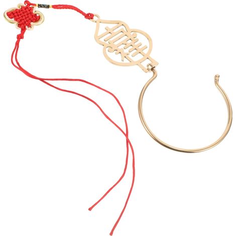 Crochets décoratifs pour rideaux de porte chinois, support lit (1/5)