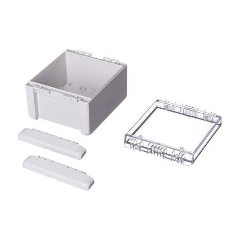Bopla Bocube B 141309 PC-V0-G-7035 96023235 Alloggiamento outdoor Policarbonato Grigio (RAL 7035) 1 pz. (1/2)