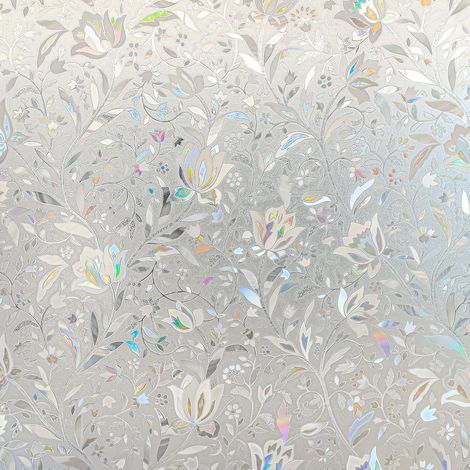 Tulip window sticker, stained glass static cling, window decoration, 45200cm (1/5)