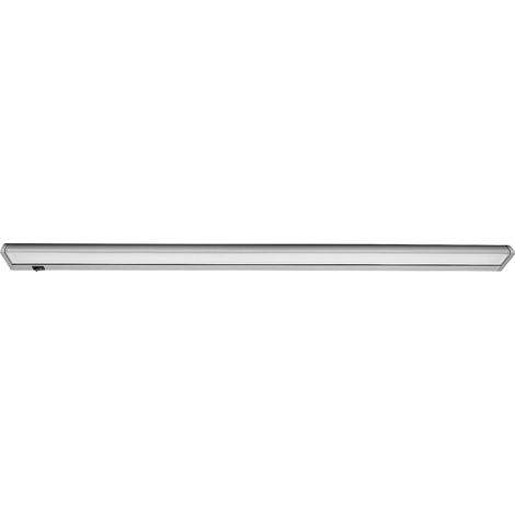 Réglette LED sous-meuble 35 cm argent 5W interrupteur (1/5)