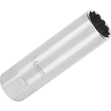 14mm 3/8" Zündkerzensteckschlüssel A6032, gut sichtbares Polier- und Ausbauwerkzeug für Nissan. (1/5)