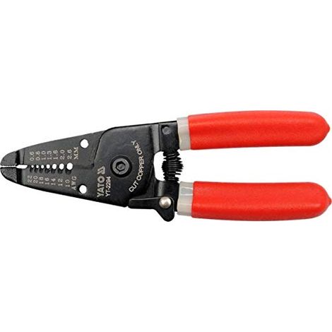 Pinza spelafili Yato 165 mm 0,54 - 2,6 mm² (1/3)