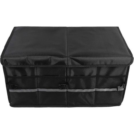 Große, faltbare Aufbewahrungskiste (55 l), multifunktionaler Organizer aus wasserdichtem Oxford-Gewebe, Aufbewahrungsbox mit Tragegriffen für Reisen und Camping. (1/5)