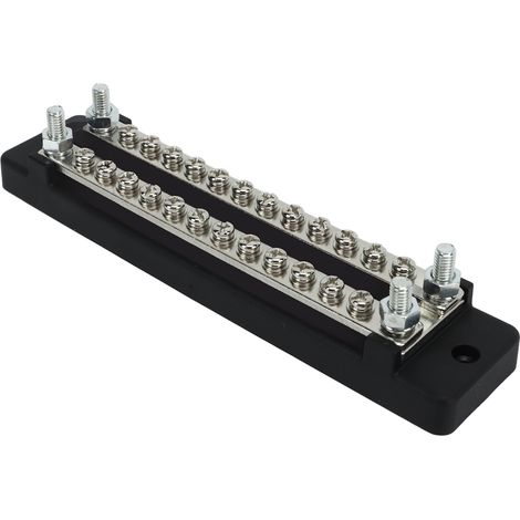 Distributeur électrique 12-48V 28 bornes pour voiture, camping-car, bateau, yacht, pick-up, système d'alimentation DC. (1/5)